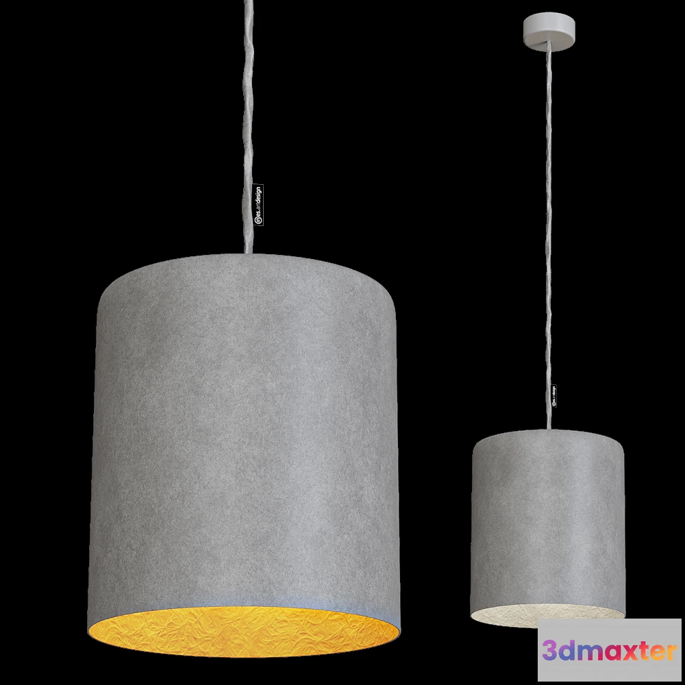 1649050 - In-es.artdesign - Pendant lamp Bin cemento 3D Max
