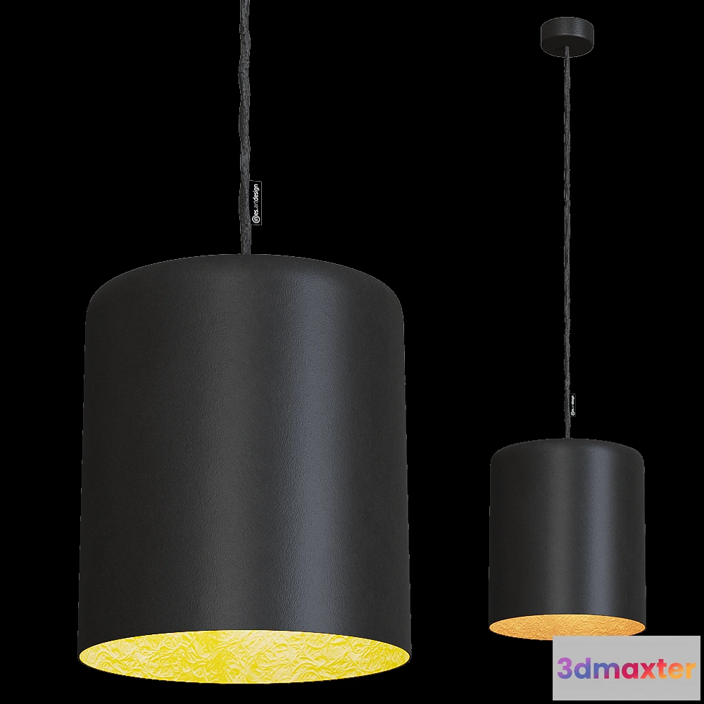 1649052 - In-es.artdesign - Pendant lamp Bin Lavagna 3D Max