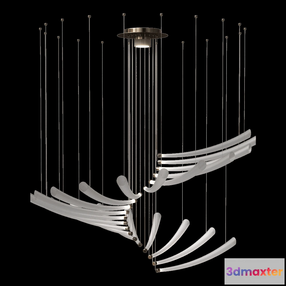 1649064 - Italamp - Pendant lamp Pulsa Spira 3D Max