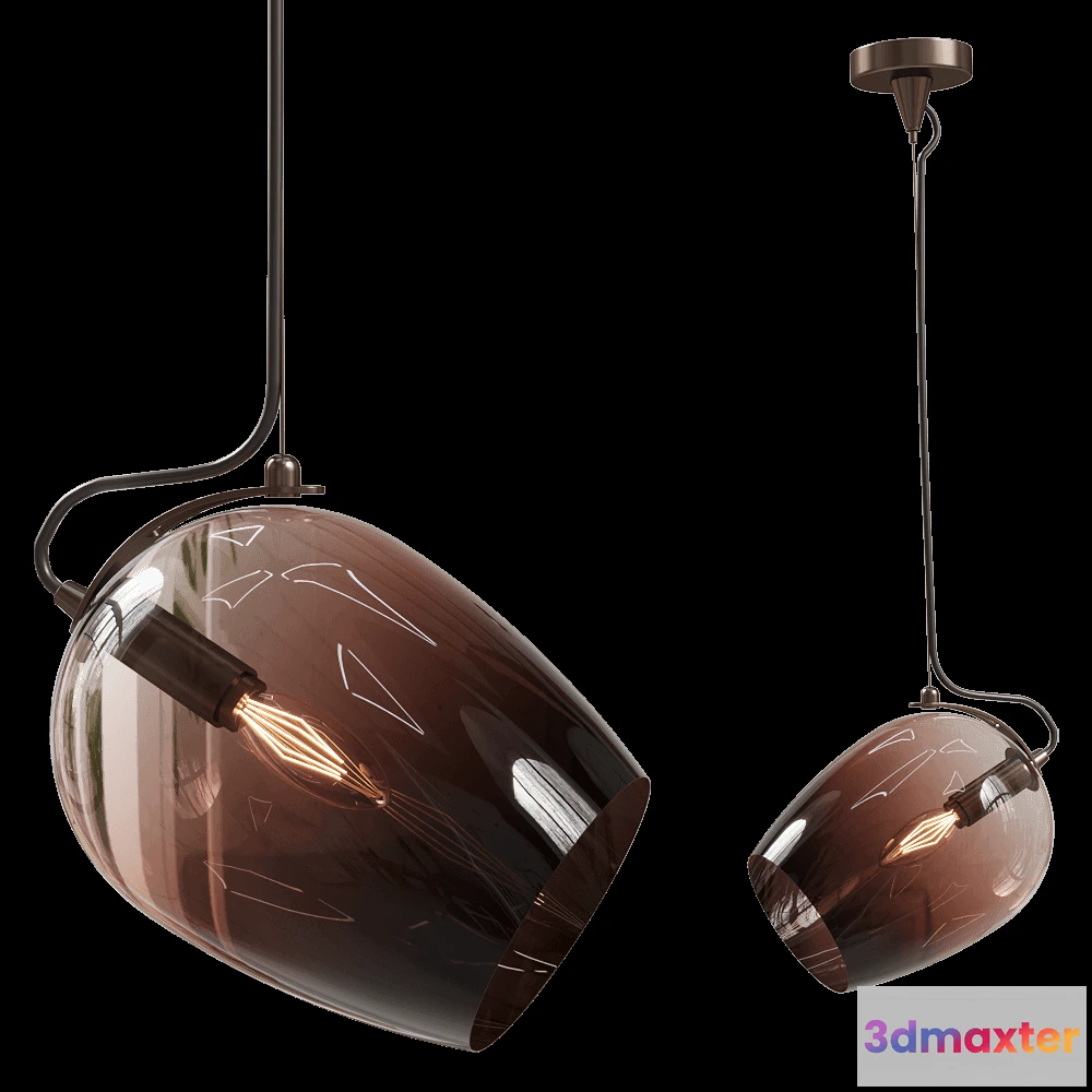 1649088 - Italamp - Pendnat lamp Nuce 3D Max