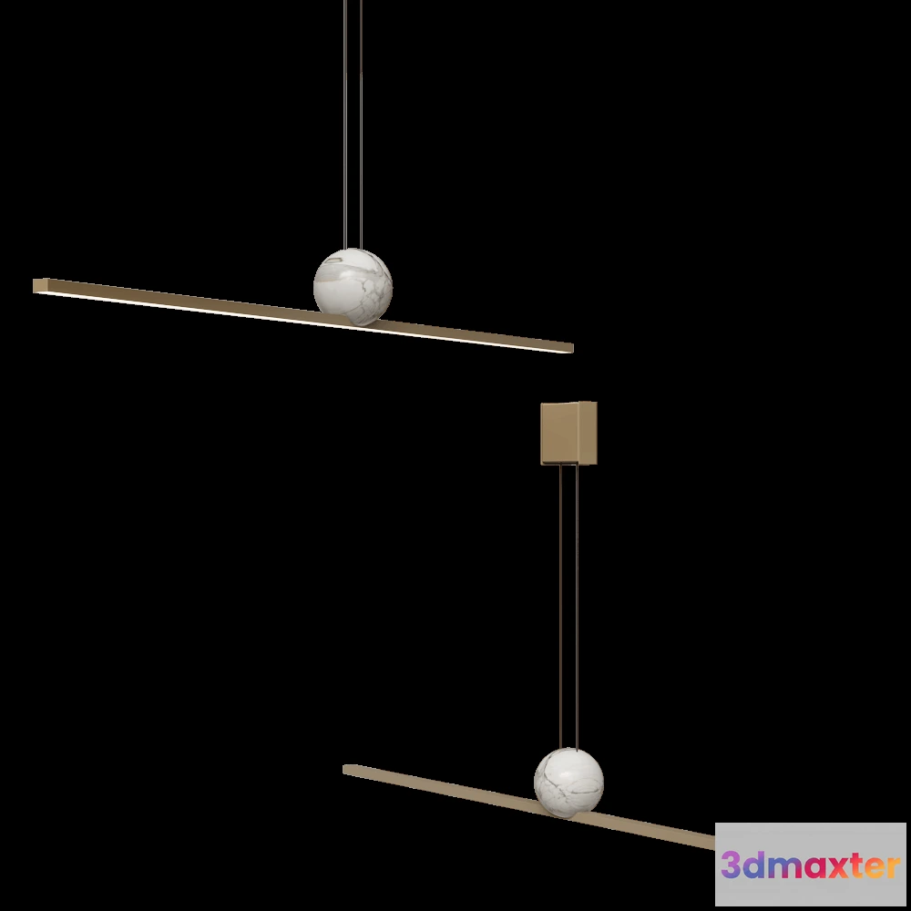 1649100 - Italamp - Pendant lamp Regolo 160 3D Max