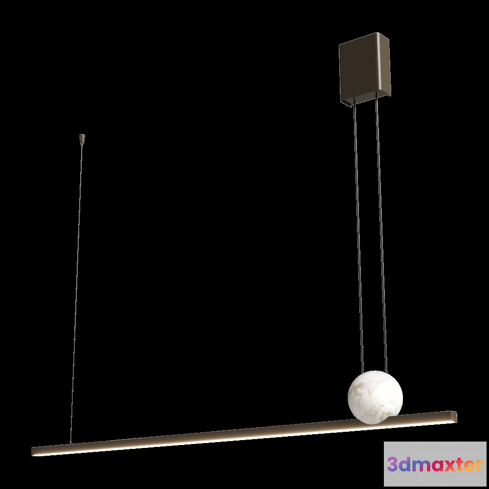 1649106 - Italamp - Pendant lamp Regolo Maxi 3D Max