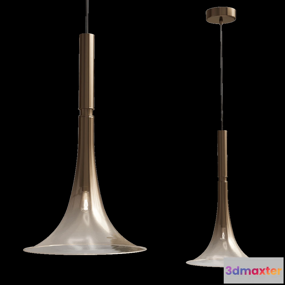 1649108 - Italamp - Pendant lamp Baffo 3D Max