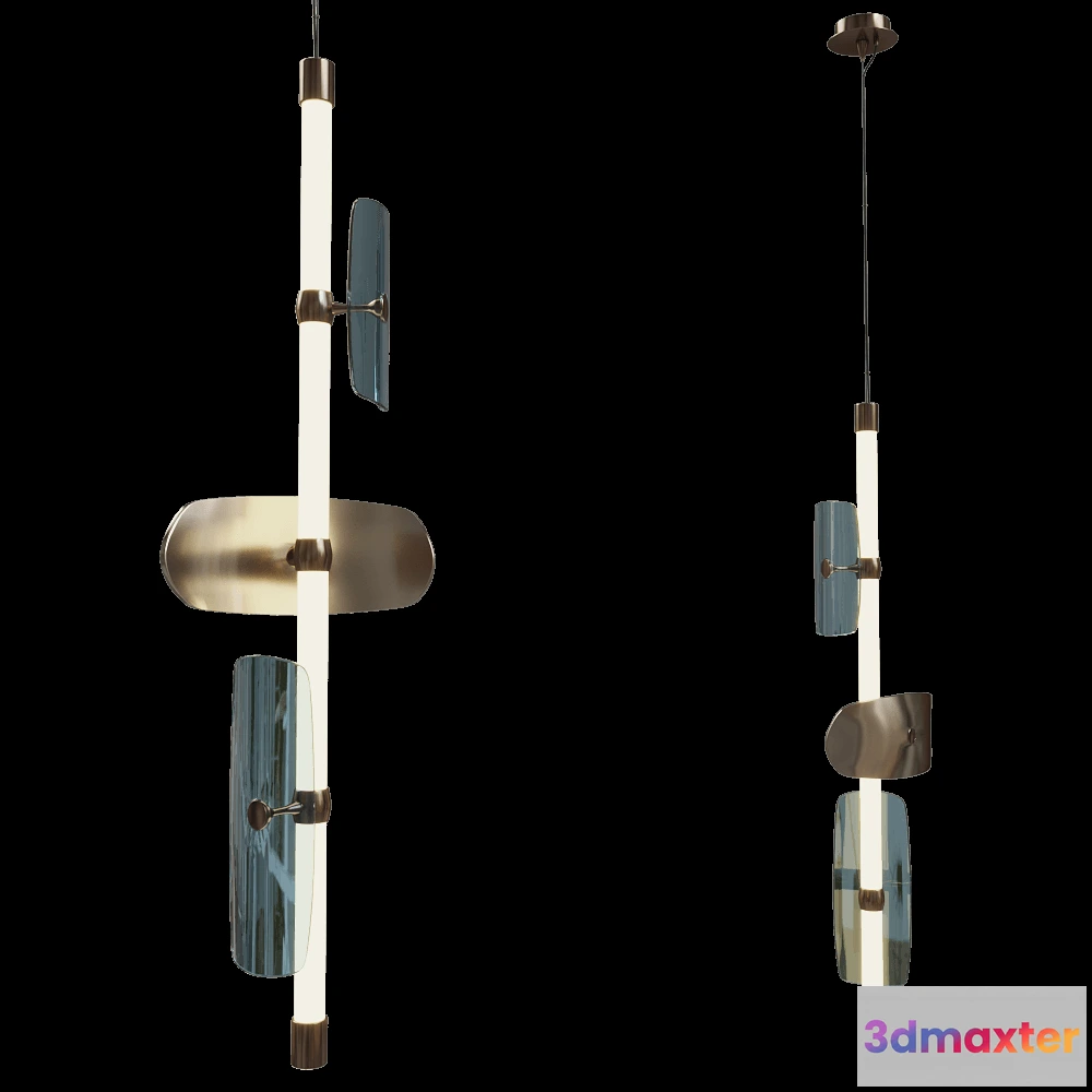 1649112 - Italamp - Pendant lamp Axi 3D Max