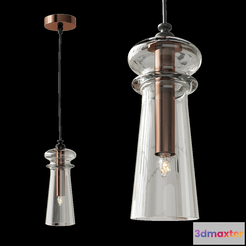 1649132 - Italamp - Pendant lamp Licio 2296S1 3D Max