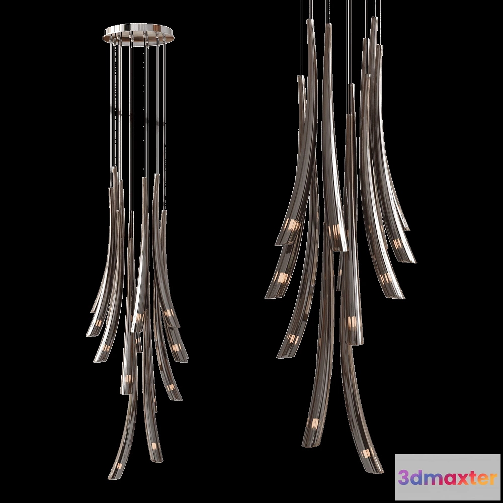 1649136 - Italamp - Pendant lamp Pulsa 439S15 3D Max