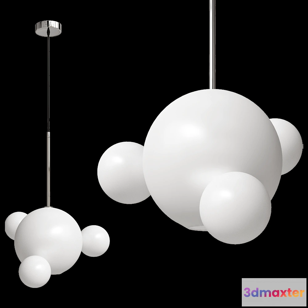 1649158 - Kink light - Pendant lamp Galla 07545-4.01(02) 3D Max