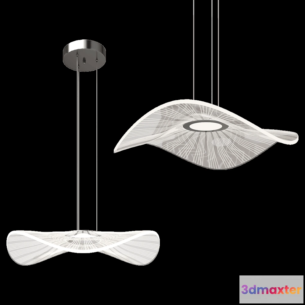 1649174 - Kink light - Pendant lamp Jasmine 08036-6002 3D Max