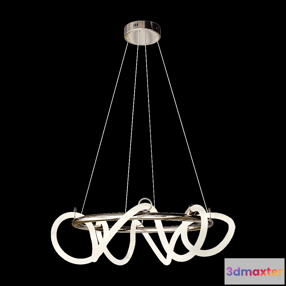 1649176 - Kink light - Pendant lamp Dahlia 08040-60.02 3D Max