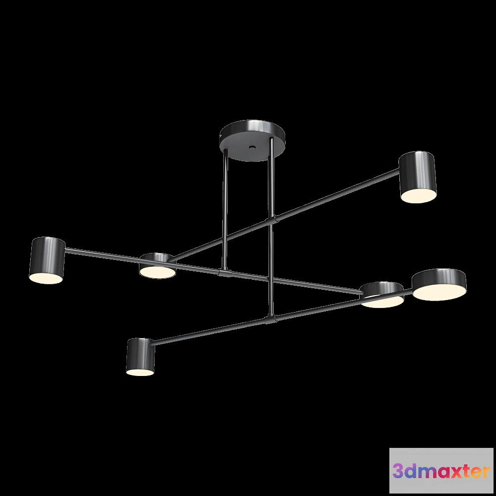 1649180 - Kink light - Chandelier Mekli 07649-6A19 3D Max
