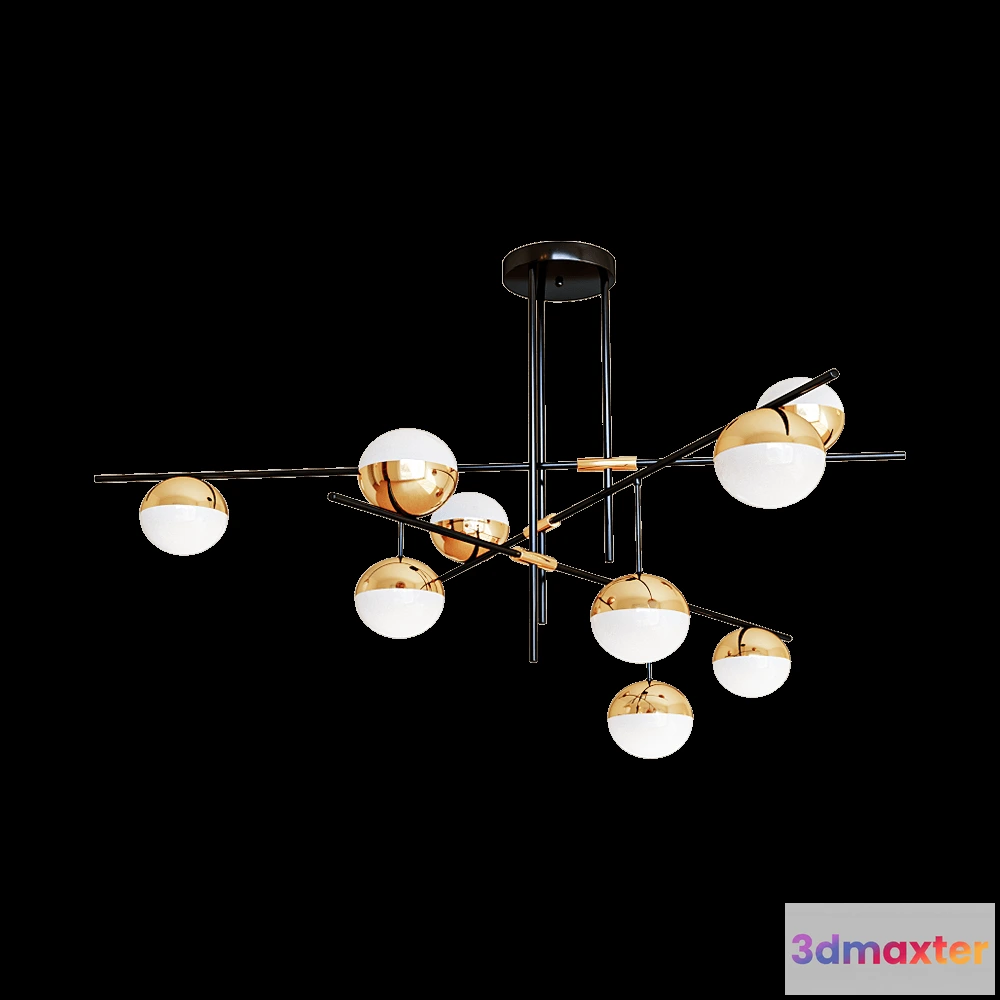 1649236 - Kink light - Chandelier Navia 3D Max