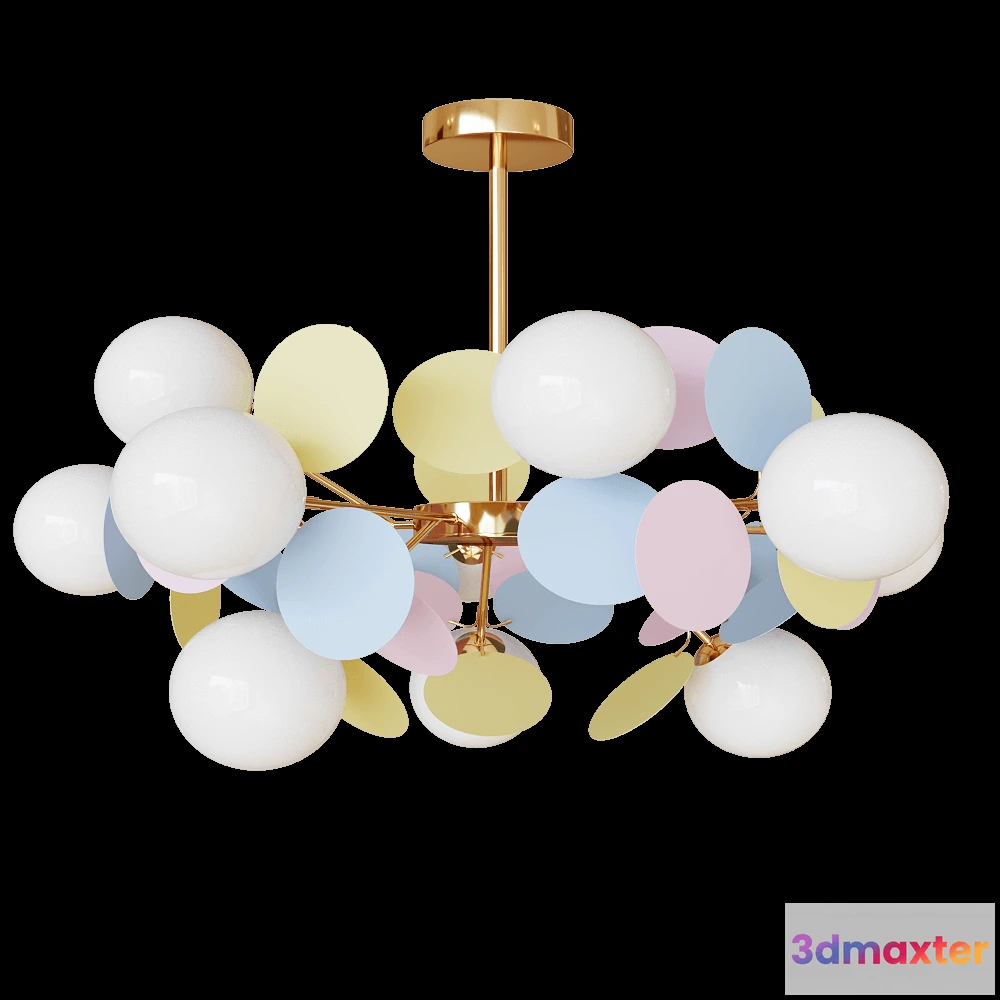 1649244 - Kink light - Pendant lamp Matthias 074160-1033(43) 3D Max