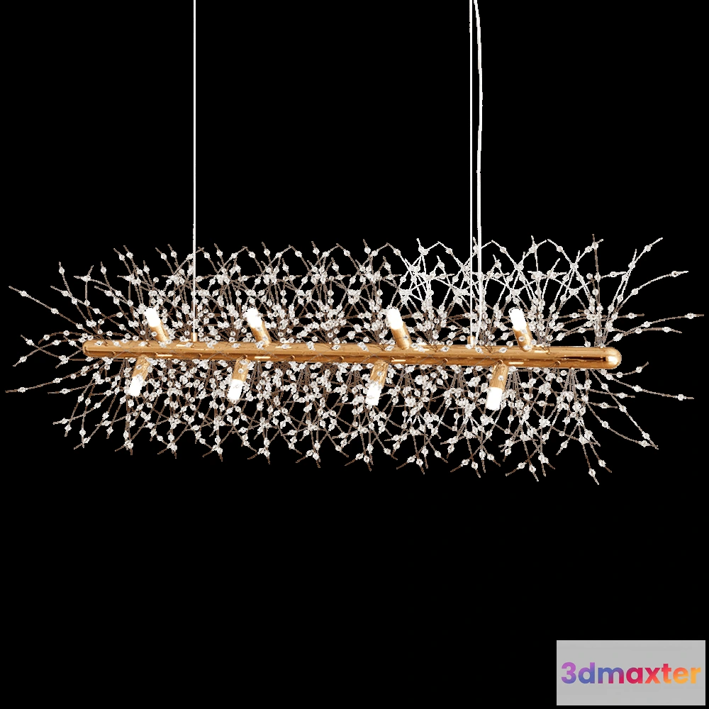 1649266 - Kink light - Pendant lamp Dali 08455-12.33 3D Max