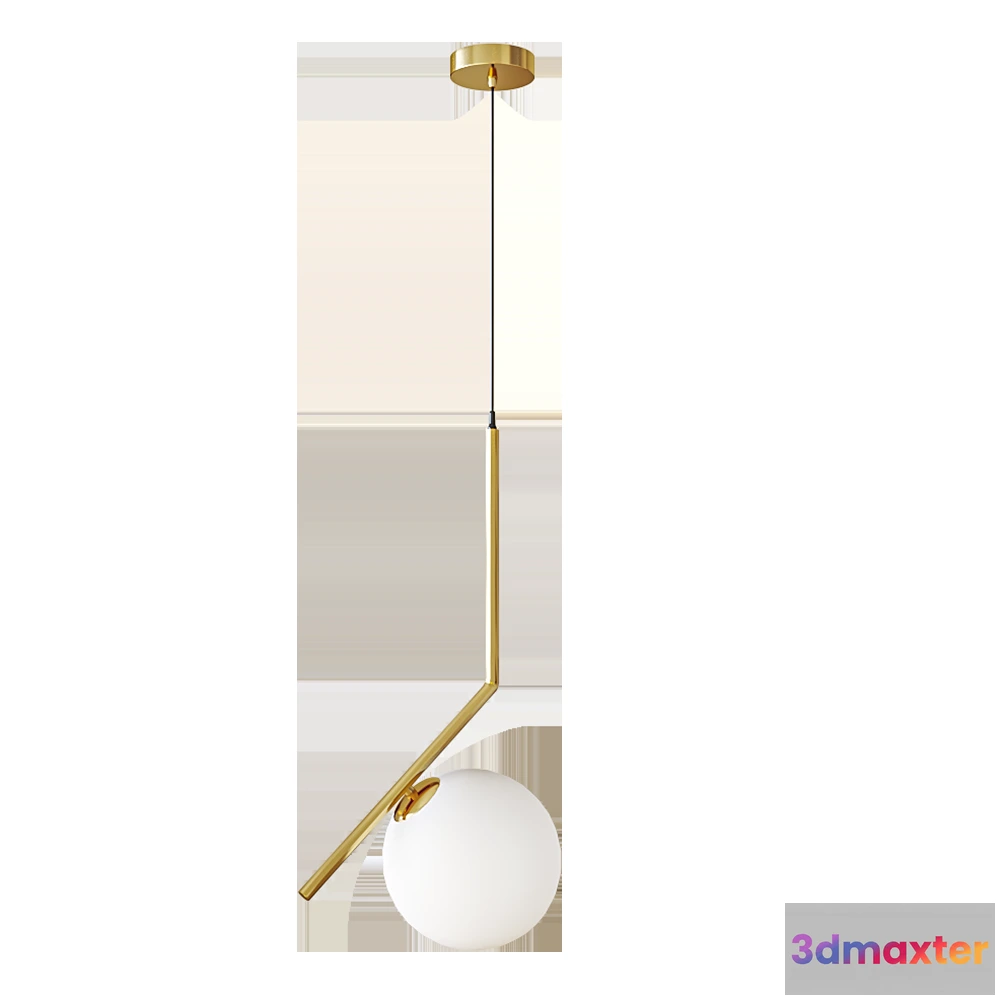 1649294 - Kink light - Pendant lamp Coin 07626-20 3D Max