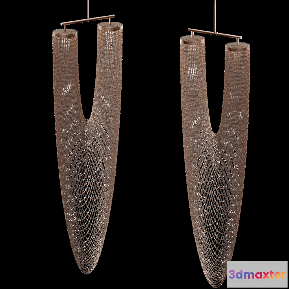 1649470 - Larose Guyon - Chandelier Otero Large 3D Max