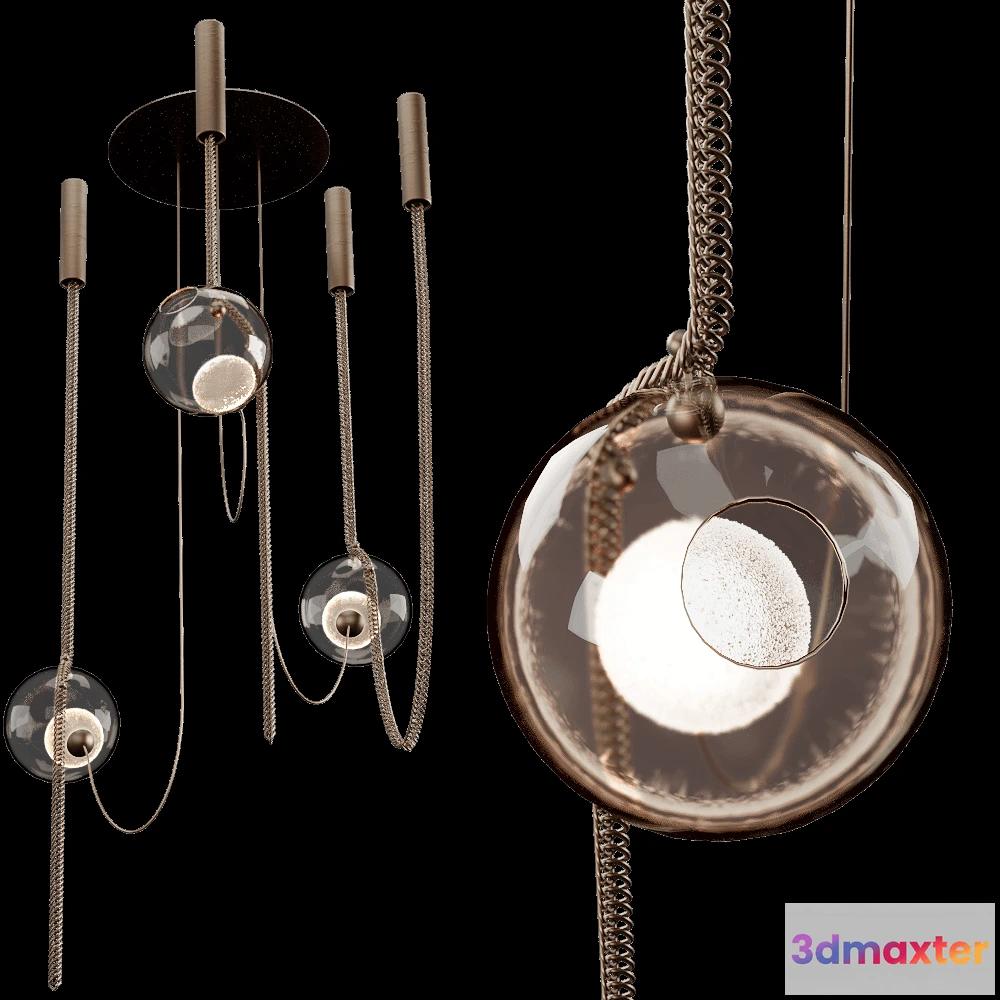 1649482 - Larose Guyon - Chandelier Abysse 03 3D Max