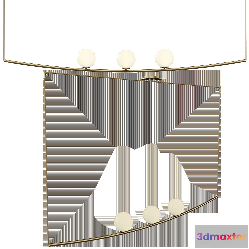 1649486 - Larose Guyon - Pendant lamp Perle 3 3D Max