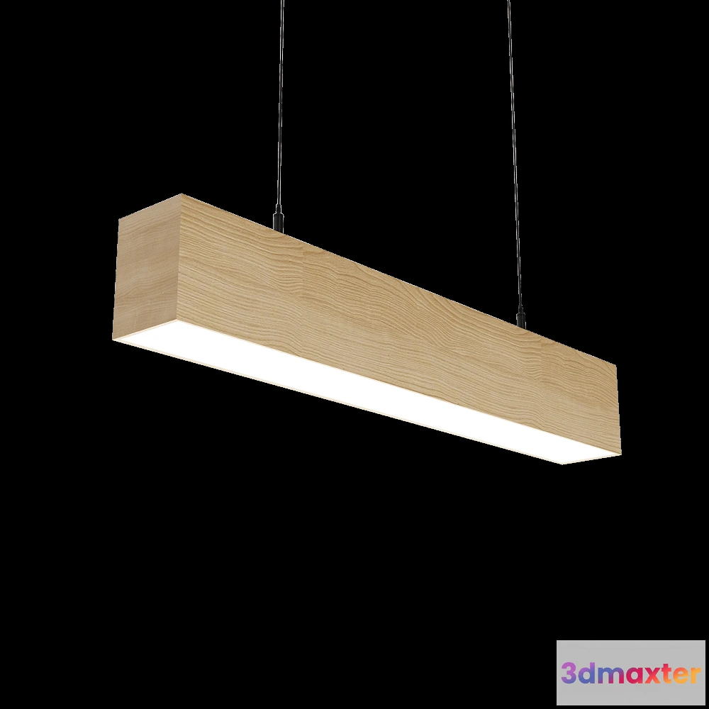 1649522 - Ledalen - Pendant lamp Wood PN8090 3D Max