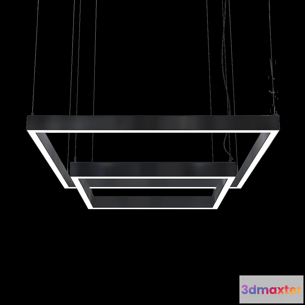 1649542 - Ledalen - Pendant lamp Kvadrato duo 3D Max
