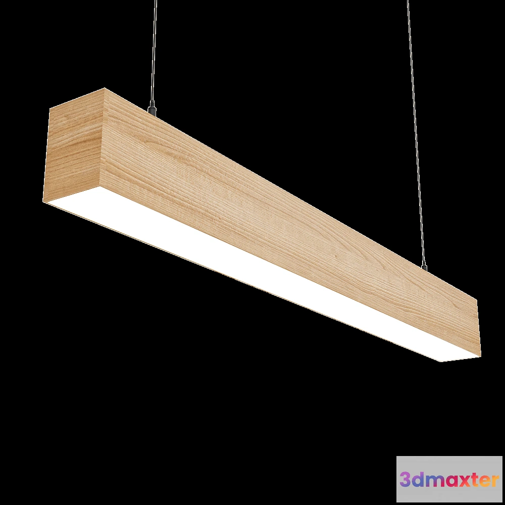 1649550 - Ledalen - Pendant lamp Wood PN6040 3D Max