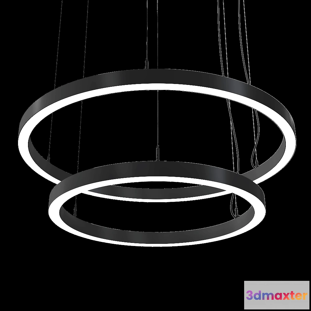 1649578 - Ledalen - Pendant lamp  Ring duo 3D Max