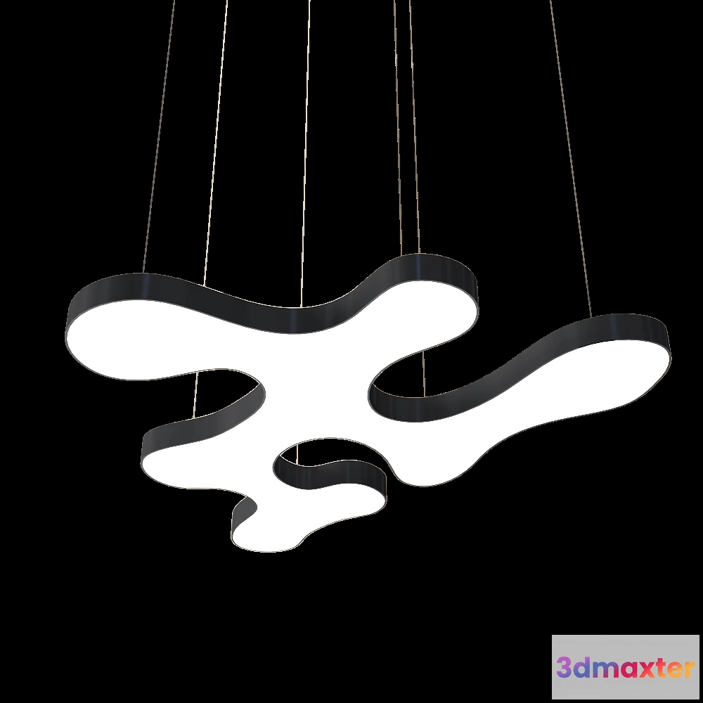 1649584 - Ledalen - Pendant lamp Cloud  S2100 3D Max