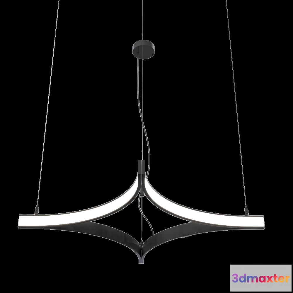 1649656 - Ledalen - Pendant lamp Rombo star 3D Max