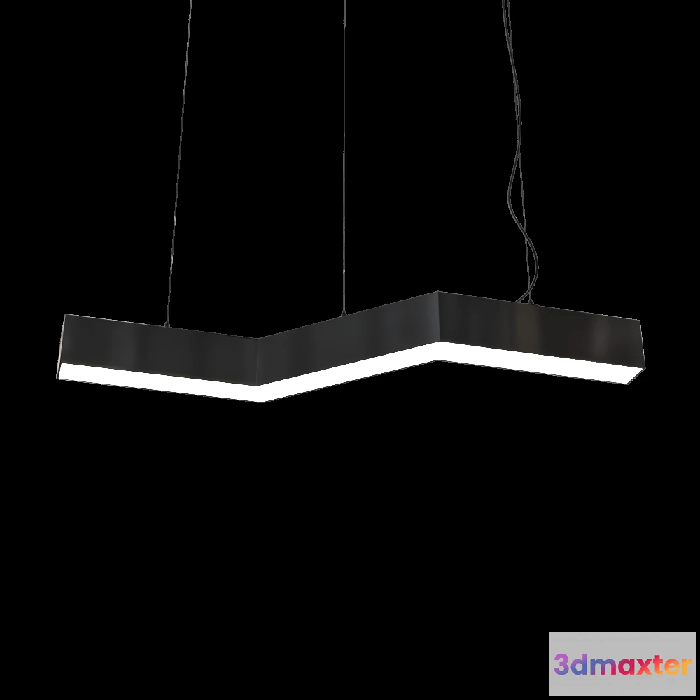 1649670 - Ledalen - Zigzag lamp Flash Z 3D Max