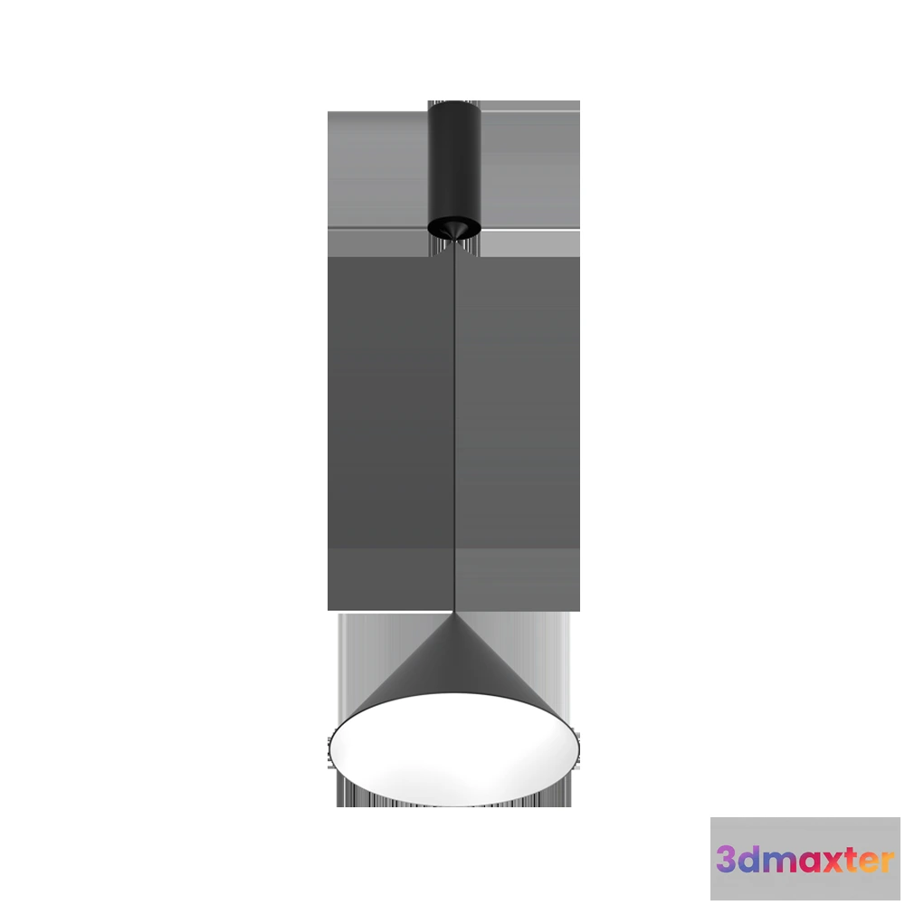 1649754 - Ledmonster - Pendant lamp Jaxon cone p 3D Max