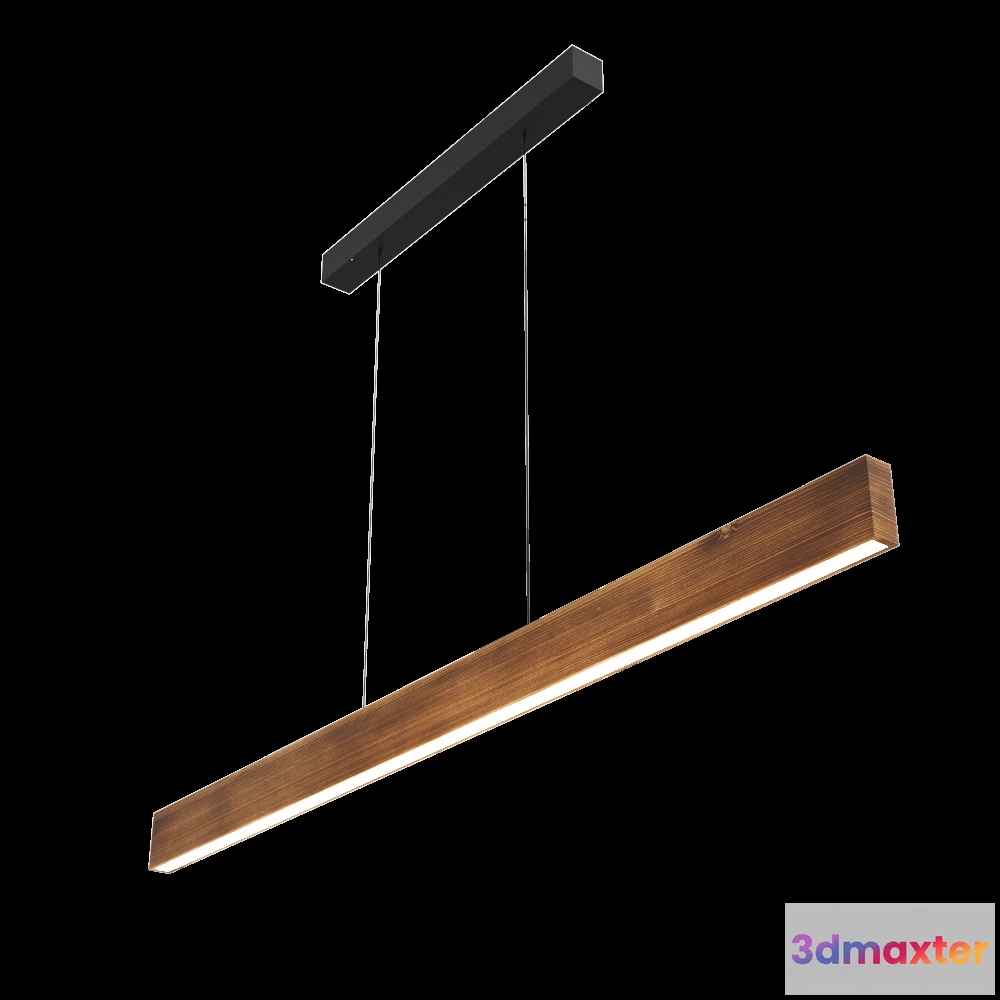 1649798 - LeDron - Pendant lamp Wooden 1570 3D Max