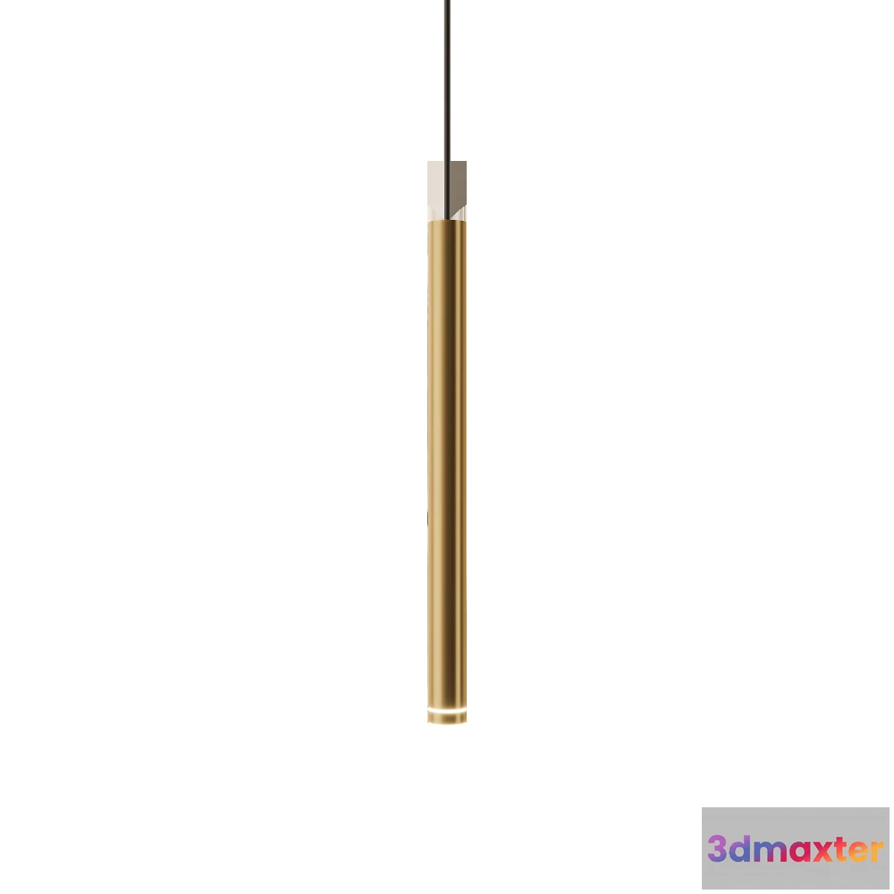 1649812 - LedsC4 - Pendant lamp Candle 1 Body Surface 3D Max
