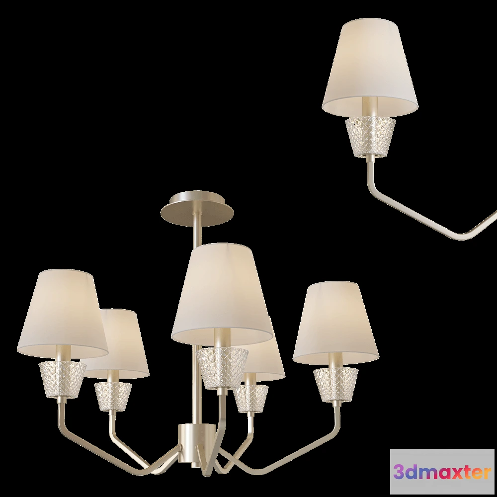 1649840 - Lumion - Chandelier Abigail 44335C 3D Max