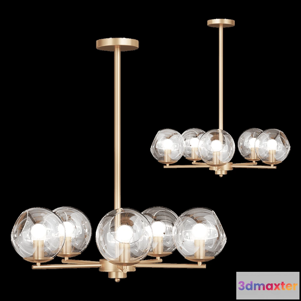 1649842 - Lumion - Chandelier Blair 37695C 3D Max