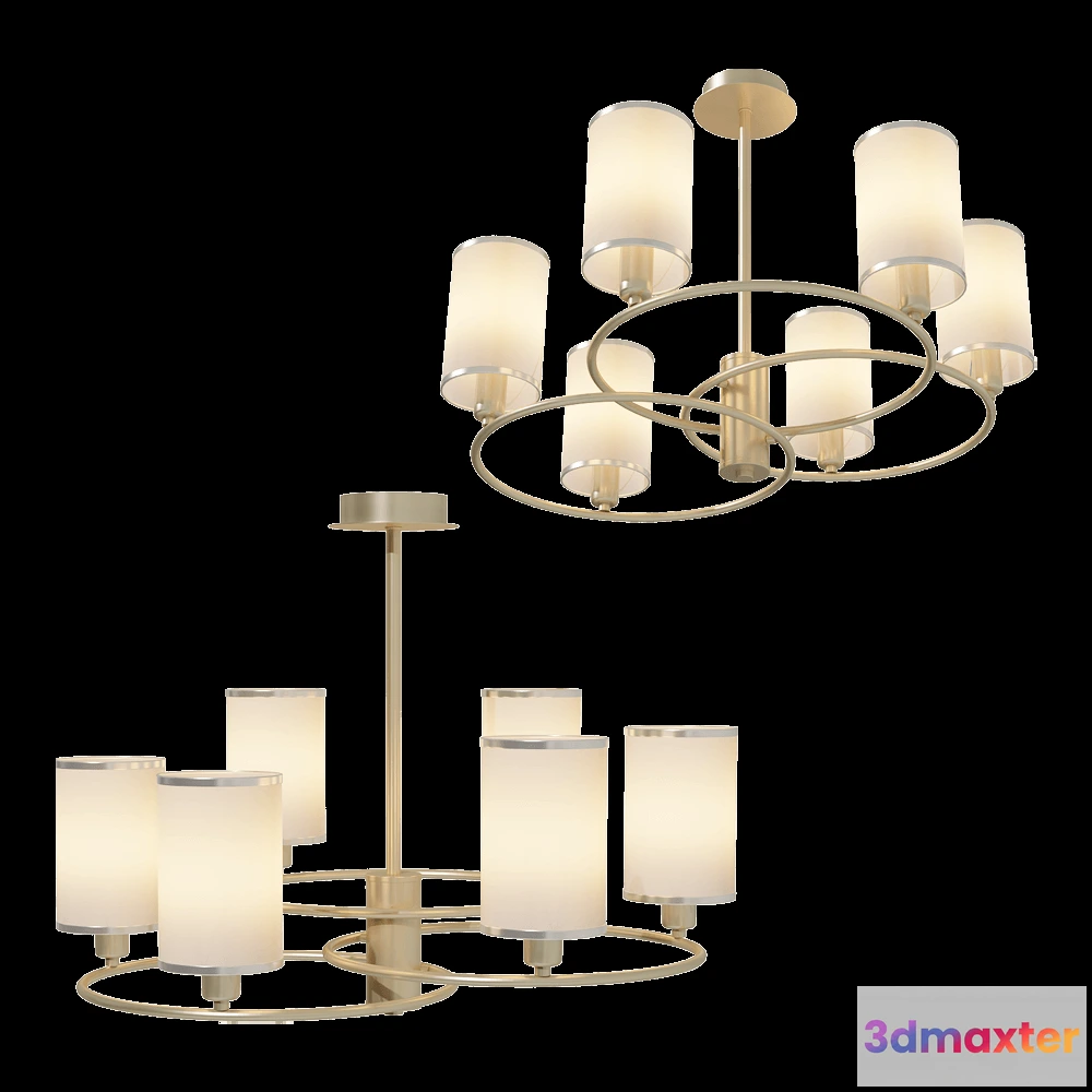 1649848 - Lumion - Chandelier Avery 44316C 3D Max