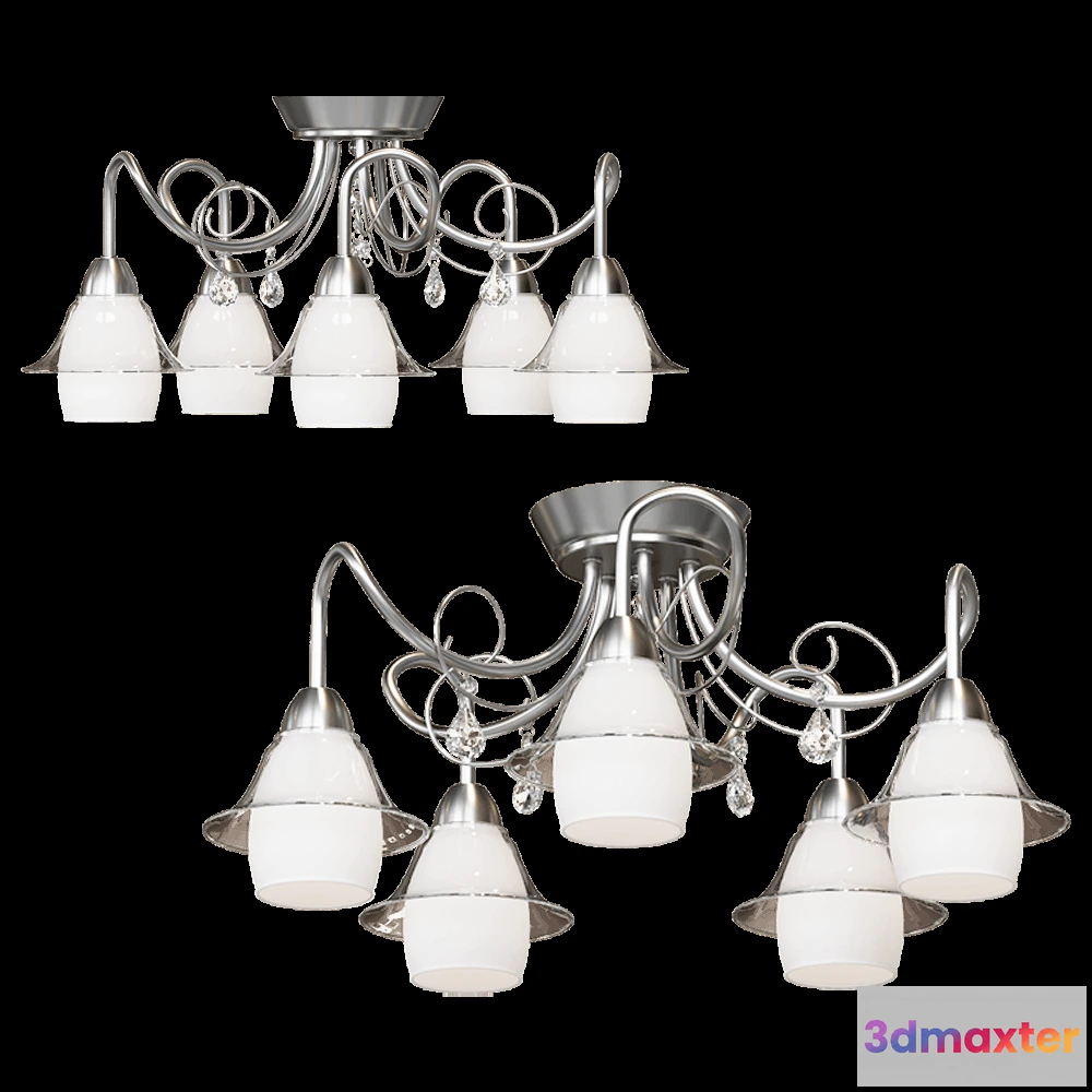 1649864 - Lumion - Chandelier Brittany 36855C 3D Max