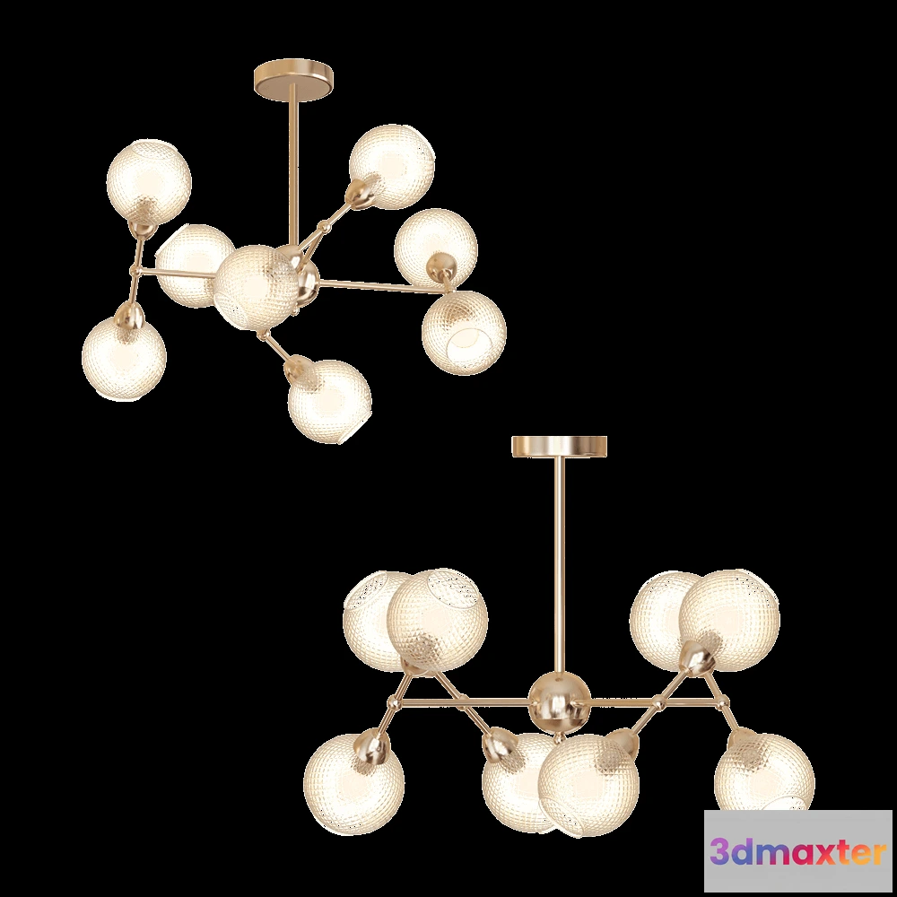 1649868 - Lumion - Chandelier Everly 37528C 3D Max