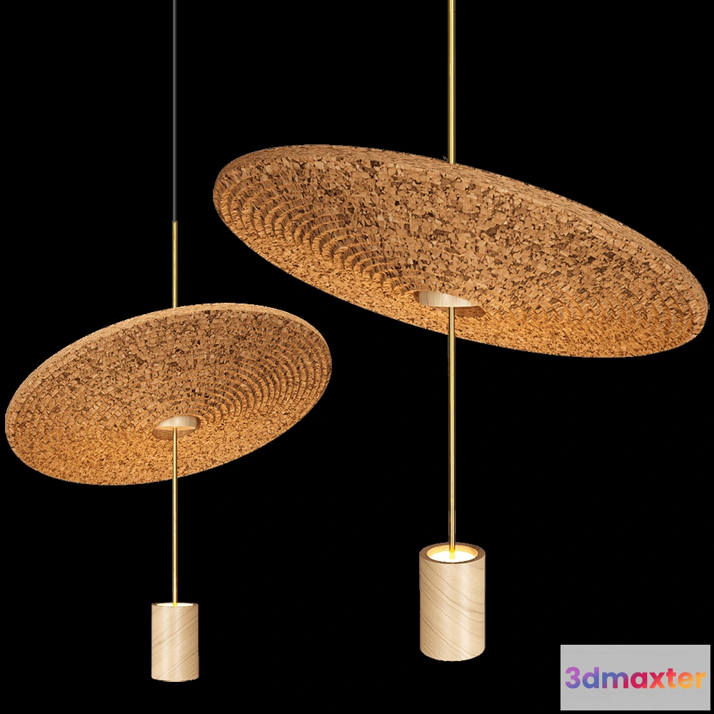 1649878 - Luxcambra - Pendant lamp Calma 3D Max