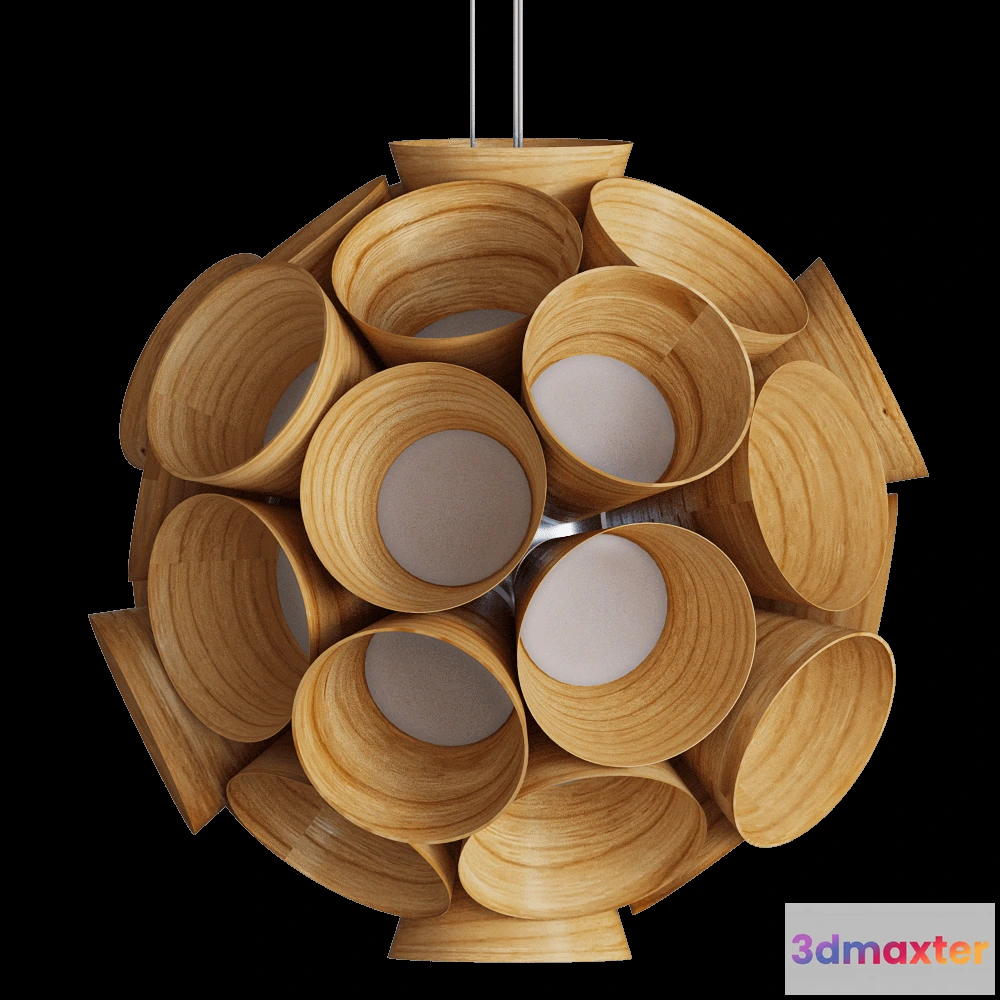 1649894 - LZF - Ceiling lamp  Dandelion Suspension 3D Max