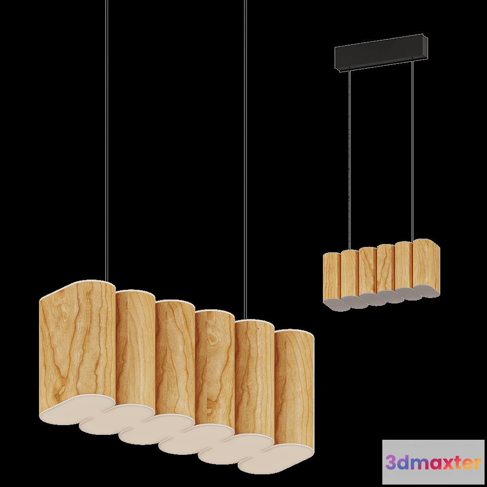 1649946 - LZF - Ceiling lamp Tomo Long Suspension 3D Max