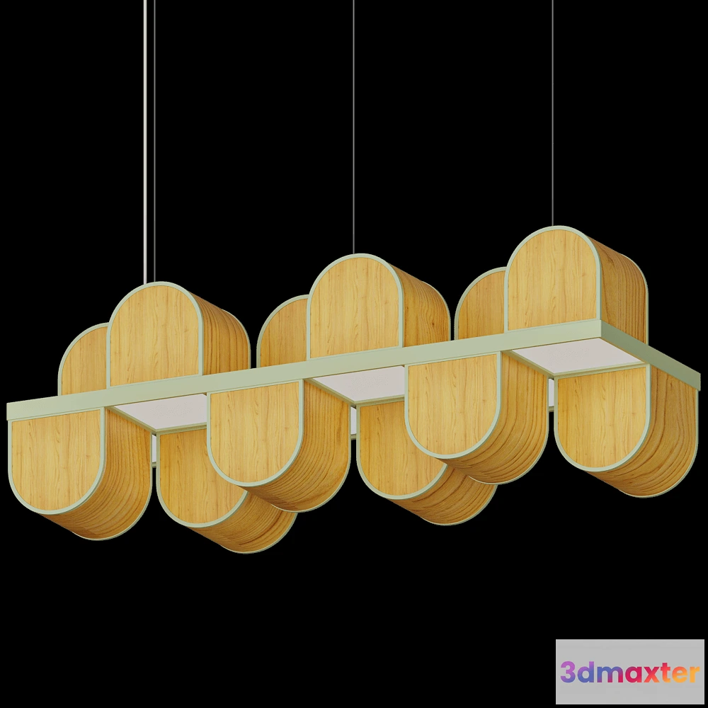 1649954 - LZF - Pendant lamp Osca Large 3D Max