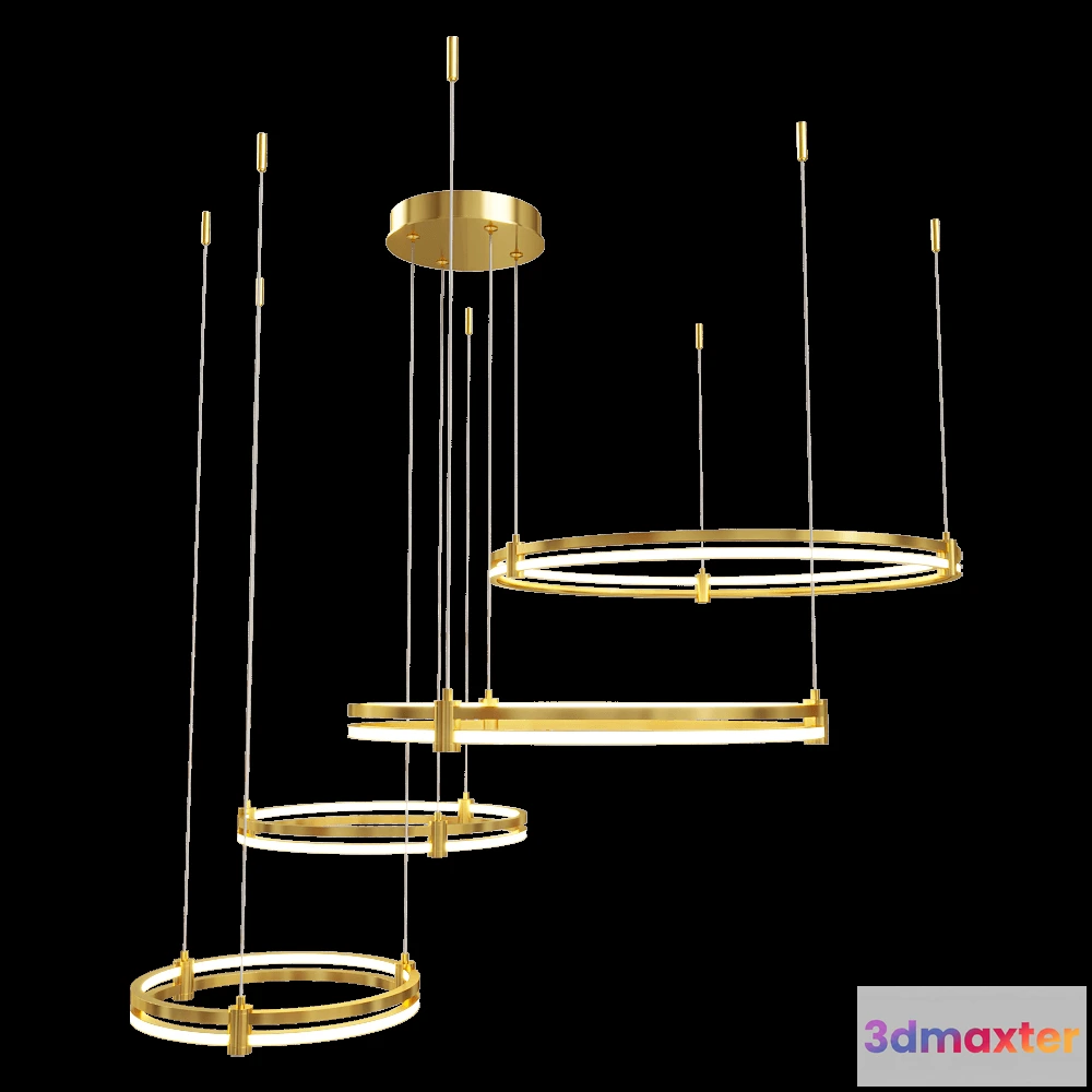 1649964 - MAIER - Pendant lamp Tooring 4006-05-04PL 2 3D Max