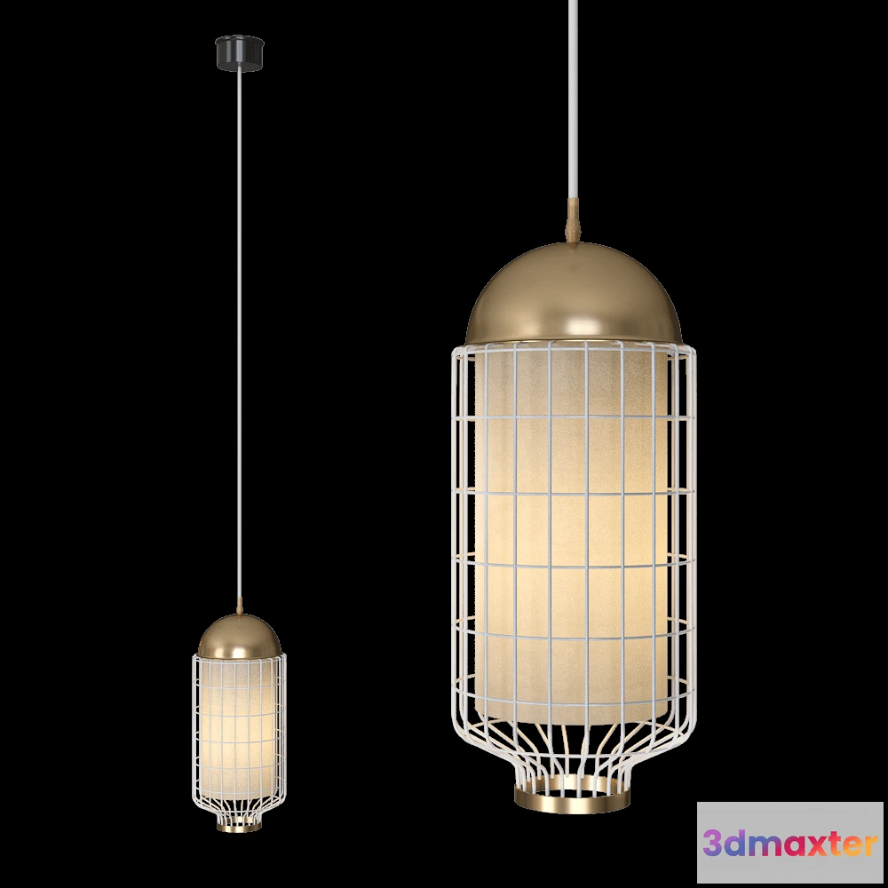 1649970 - Mambo Unlimited Ideas - Pendant lamp Magnolia II 3D Max