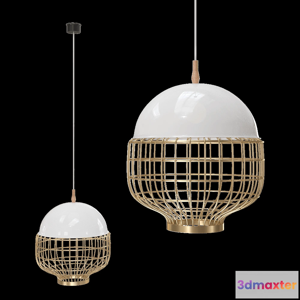 1649974 - Mambo Unlimited Ideas - Ceiling lamp Magnolia Suspension 3D Max