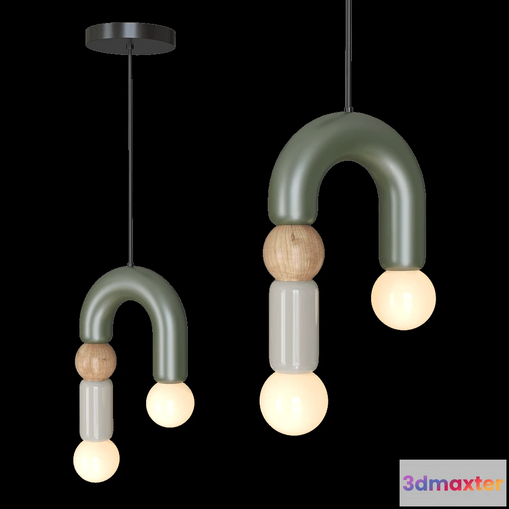 1649986 - Mambo Unlimited Ideas - Pendant lamp Play 2 3D Max
