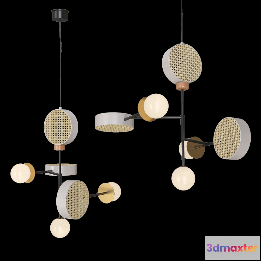 1650002 - Mambo Unlimited Ideas - Pendant lamp Monaco 3D Max