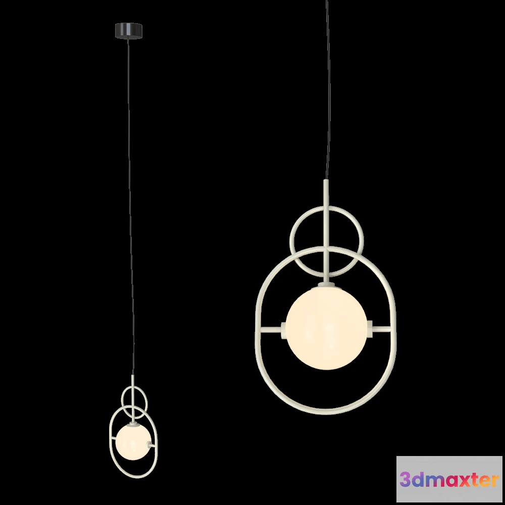 1650014 - Mambo Unlimited Ideas - Pendant lamp Loop II 3D Max