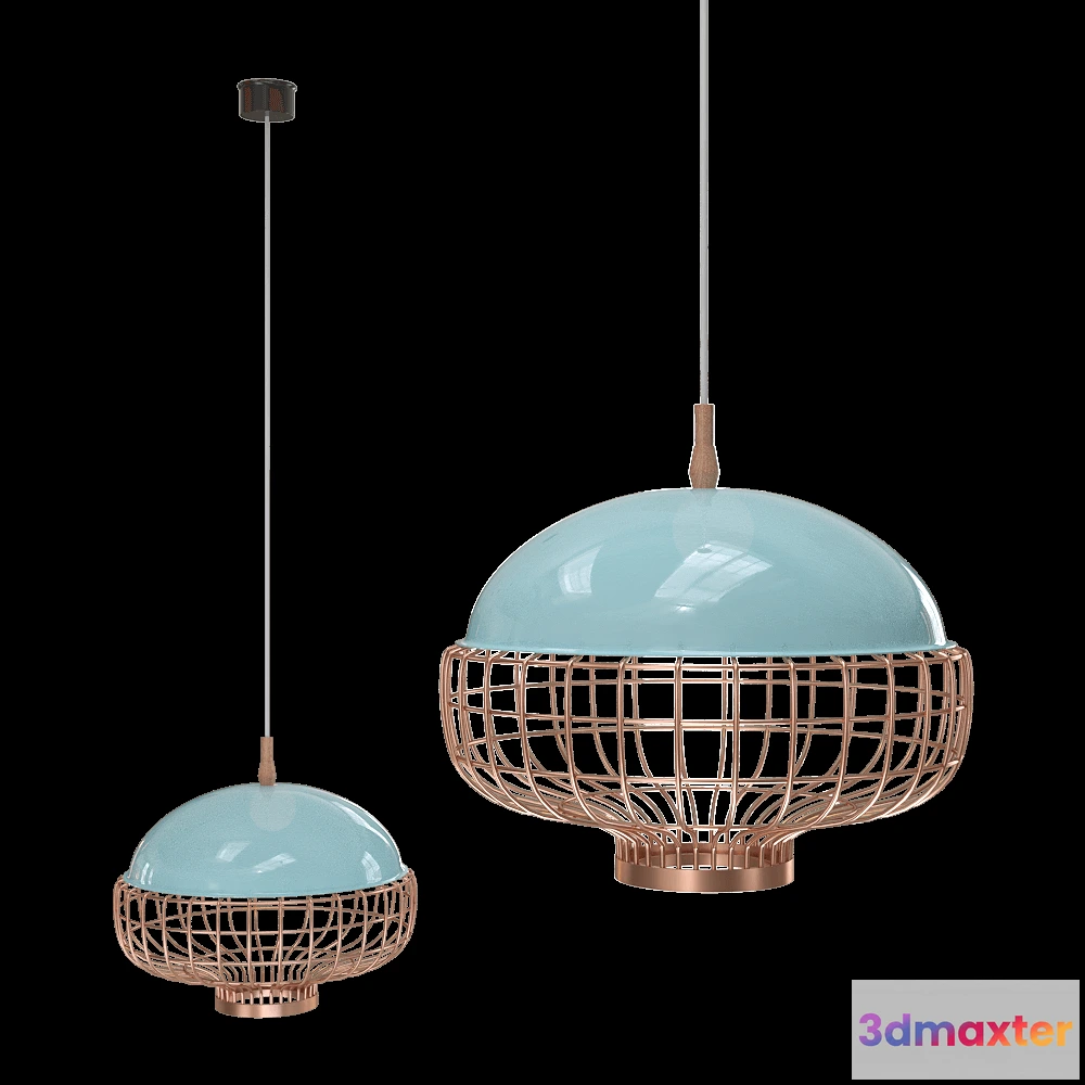1650028 - Mambo Unlimited Ideas - Ceiling lamp Magnolia Suspension I 3D Max