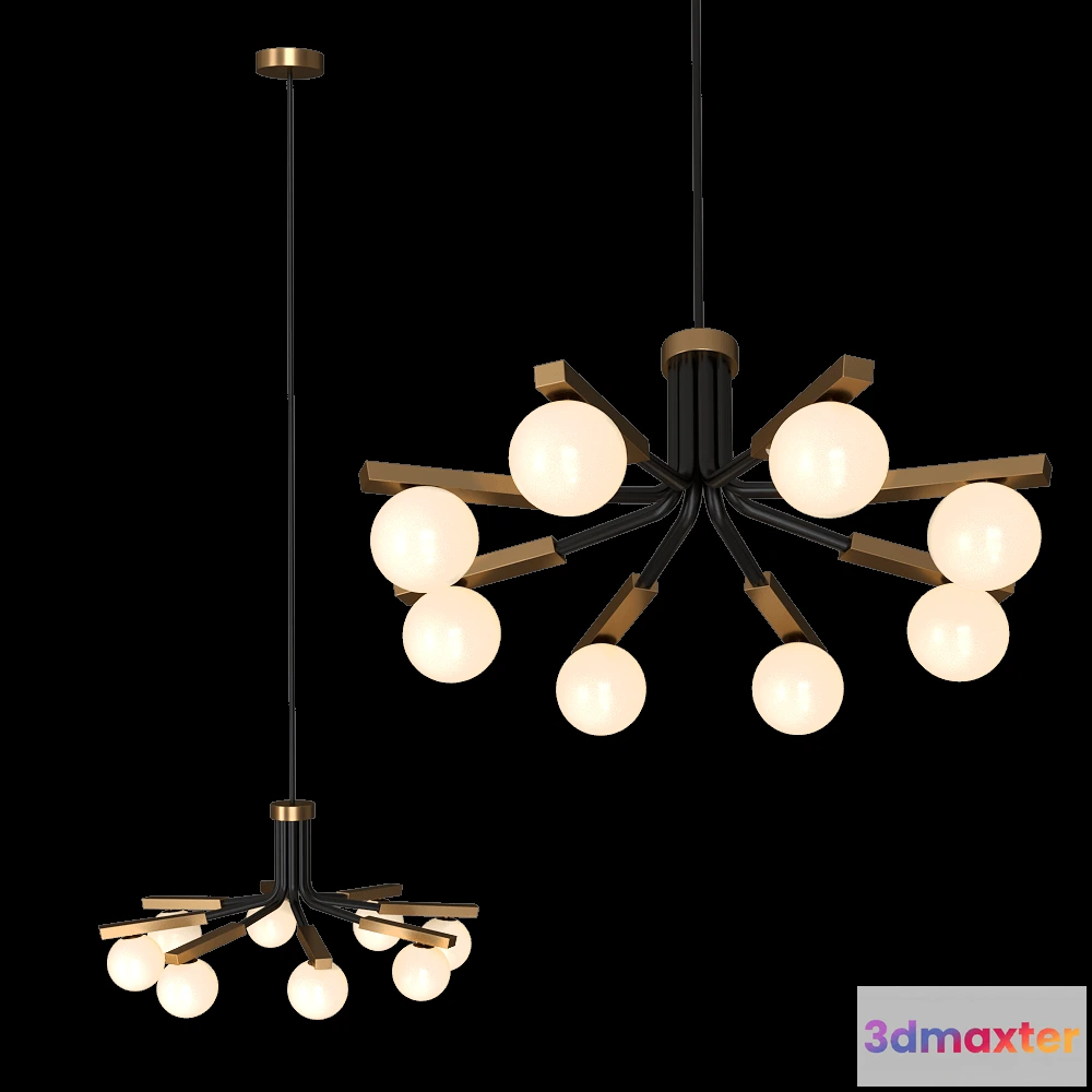 1650032 - Mambo Unlimited Ideas - Ceiling lamp Globe Suspension 3D Max