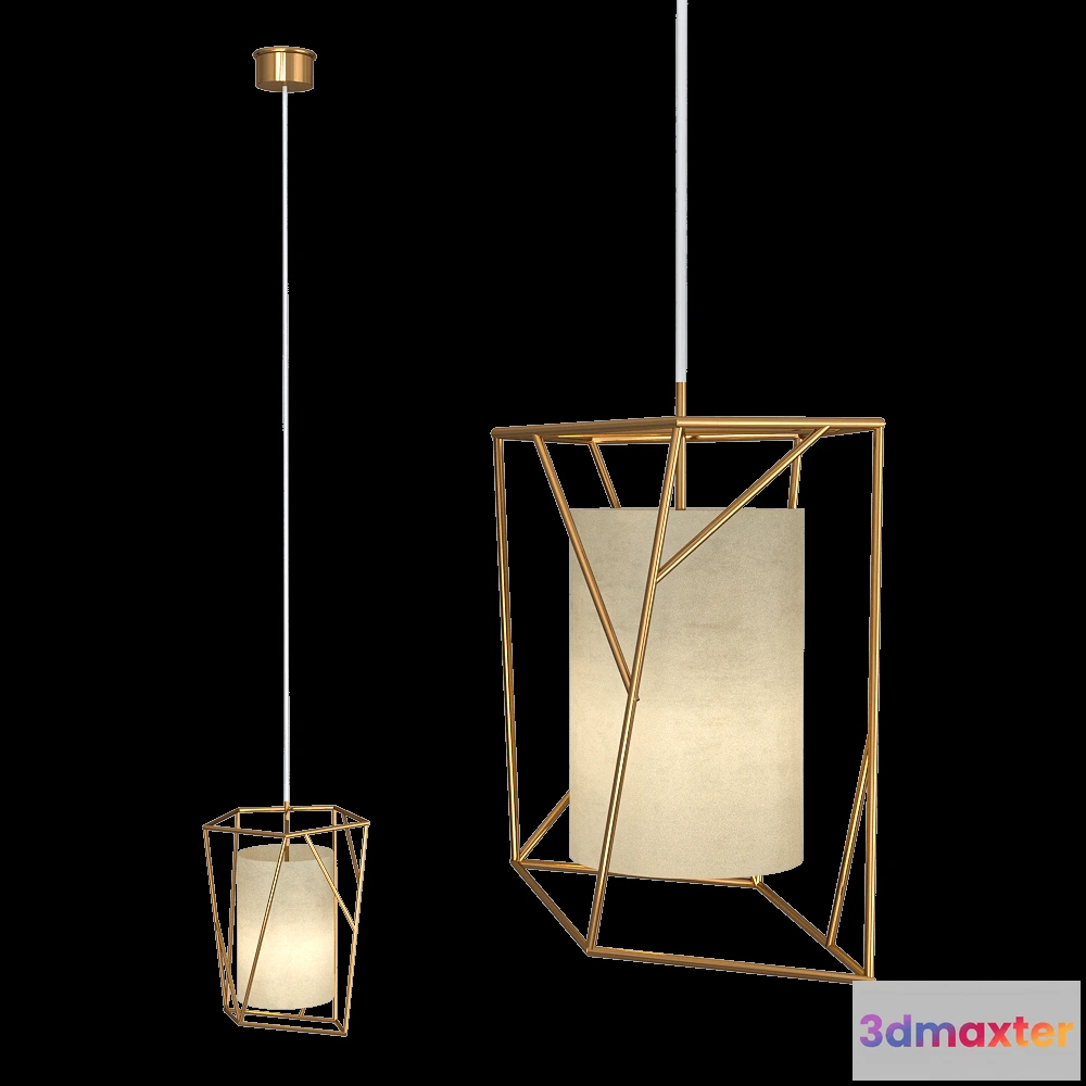 1650038 - Mambo Unlimited Ideas - Pendant lamp STAR III 3D Max