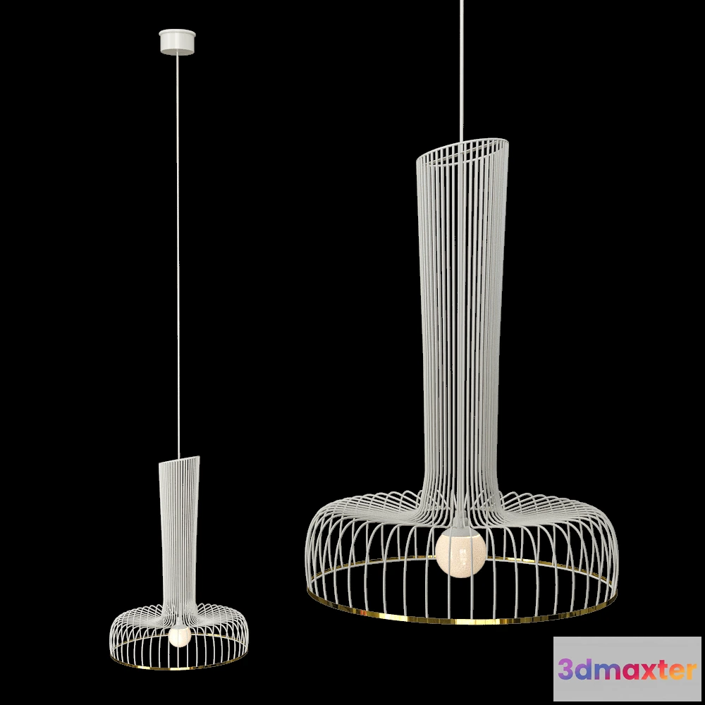 1650042 - Mambo Unlimited Ideas - Pendant lamp New Spider II 3D Max